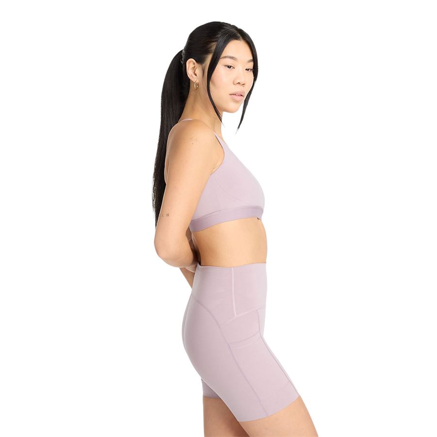Nb Athletics Medium Support Sleek Sports Bra New Balance | WB41046ICW